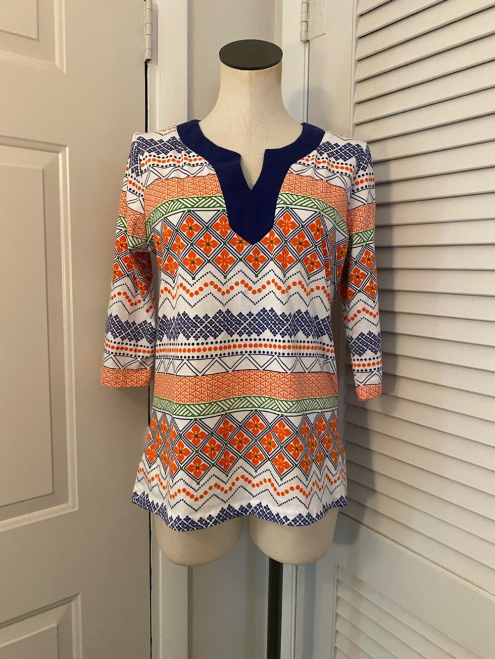 Vintage 80’s/90’s “Shenanigans” Blouse- Size Medium